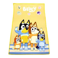 CHILDRENS CLUB - Set de Toallas Escolar x2 Bluey Amarillo / Azul  28x 36cm