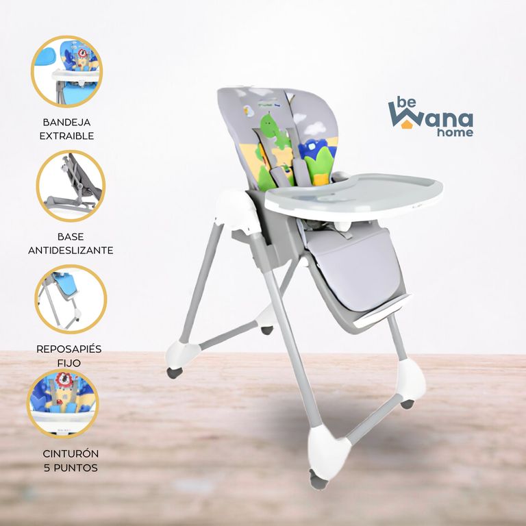 Silla de Comer «SNACK» GRAY