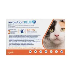 ZOETIS - Revolution Plus Gato 2.5 a 5kg Pipeta (1 Un)