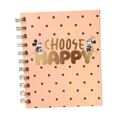 GENERICO - Libreta A6 Espiralada - Mickey y Minnie Mouse