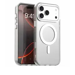 GENERICO - CASE MAGSAFE TRANSPARENTE PARA IPHONE 17 PRO MAX