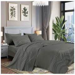 GENERICO - JUEGO DE SÁBANA GOLDSUN 2.5 PLAZAS (QUEEN)