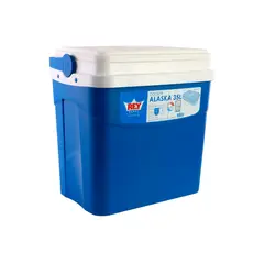 REY - Cooler Alaska 35 L Azul Conservación eficiente