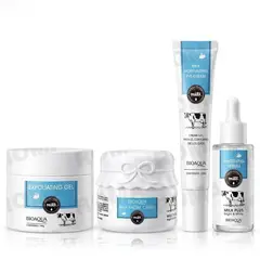 BIOAQUA - KIT SKINCARE LECHE 4 PZS