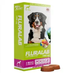 GENERICO - FLURALAB 40 A 56 KG ANTIPULGAS 3 MESES CON HEPATOPROTECTOR