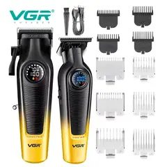 GENERICO - Cortadora De Pelo Vgr Super trimmer y clipper V-196 V-996