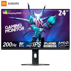 XIAOMI - Monitor Gaming G24i 2026 24" Fast IPS FHD (1920x1080) 200Hz, 1ms (GTG), HDR400