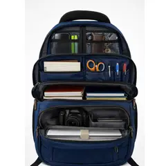 GENERICO - Mochila Porta Laptop Grande Azul Premium