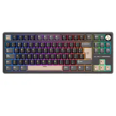 ROYAL KLUDGE - Teclado RK-R87PRO TKL Cableado PHANTOM - CREAMY SWITCH