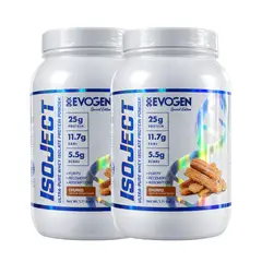 EVOGEN - PACK X 02 - Isoject 25 Serv Proteina Isolatada - Churro