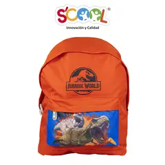 SCOOL - - Mochila Kombat Oficio Tela Jurassic Explorers
