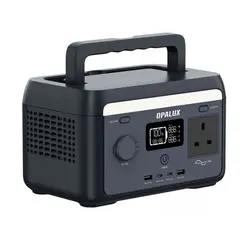OPALUX - Estación de Energía Portátil 300W con Batería LiFePO4 y Salida 220V