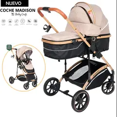 BABY - COCHE MADISON MOISES 2 EN 1 BEIGE