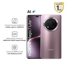 HONOR - MAGIC 7 LITE 5G MORADO 8RAM 512GB - REGISTRADO