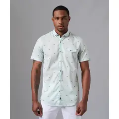 MBO - Camisa 100% Algodón Casual Hombre