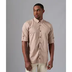 MBO - Camisa 100% Algodón Casual Hombre