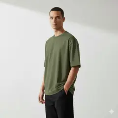 GENERICO - Polo Oversize de Algodon Para Hombre Unisex De Gramaje 200