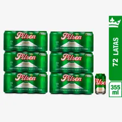PILSEN - Cerveza 6 Twelve Pack Lata 355 mL