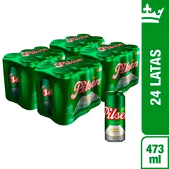 PILSEN - Cerveza 4 six Pack Lata 473 mL