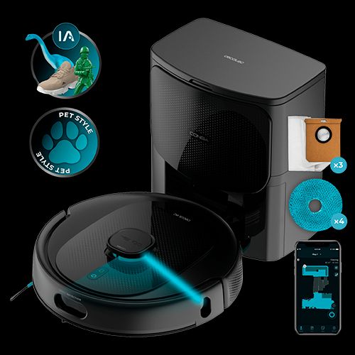 Robot Aspirador Con Ia Conga 9990 Ai Spin Revolution Ultra Power Home