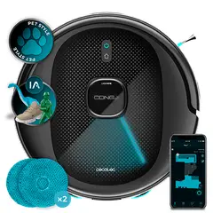 CECOTEC - Robot Aspirador Conga 9990 Ai Spin Revolution Ultra Power