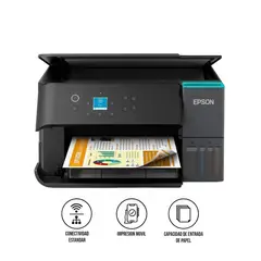 EPSON - Impresora EcoTank L4360 WiFi Dúplex 3en1 Negra