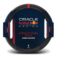 RED BULL - Forro Cubre Volante Racing Diseño Deportivo Universal Negro