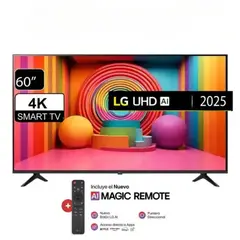 LG - Televisor 60 UHD 4K SMART TV ThinQ AI 60UA8050PSA