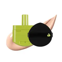 UNLEASHIA - Satin Wear Healthy-Green Cushion 21W Creamer 15g Base Facial