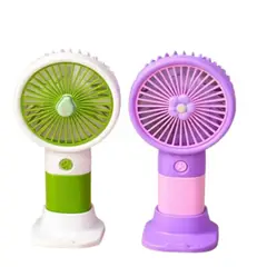 GENERICO - MINI VENTILADOR PORTÁTIL DE MANO MULTICOLOR