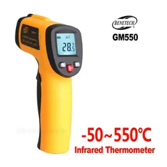 BENETECH - Pirómetro Termómetro Industrial Laser GM550