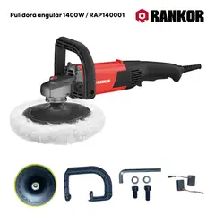 RANKOR - Pulidora Angular 1400W RAP140001