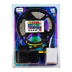 GENERICO - KIT DE TIRA LED 5 METROS RGB