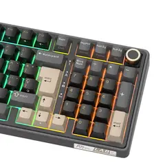 ROYAL KLUDGE - Teclado RK-R98PRO Cableado PHANTOM - CREAMY SWITCH