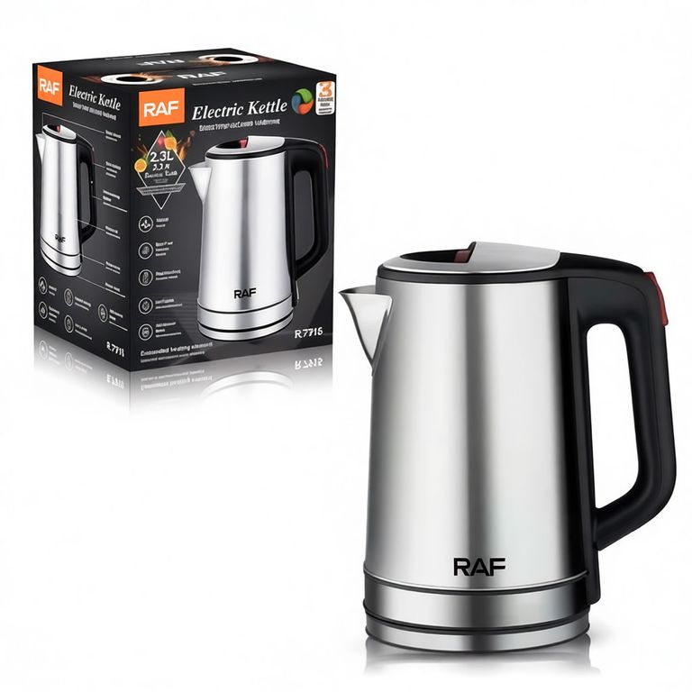 Hervidor Eléctrico Raf R.7915 2.3 L1800w Base giratoria 360°