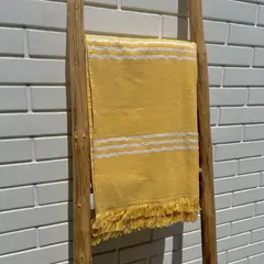 CLAUDIA RIVA HOME - Toalla de Playa Marina Amarillo