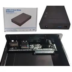 GENERICO - Case Para Disco Duro Sata 2.5 Y 3.5 Usb 3.0 Pc Laptop Portatil