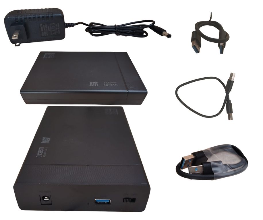 Case Para Disco Duro Sata 2.5 Y 3.5 Usb 3.0 Pc Laptop Portatil
