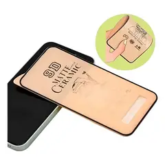GENERICO - Mica de Cerámica Mate Antihuellas para iPhone 16 pro - Pack 2 unds