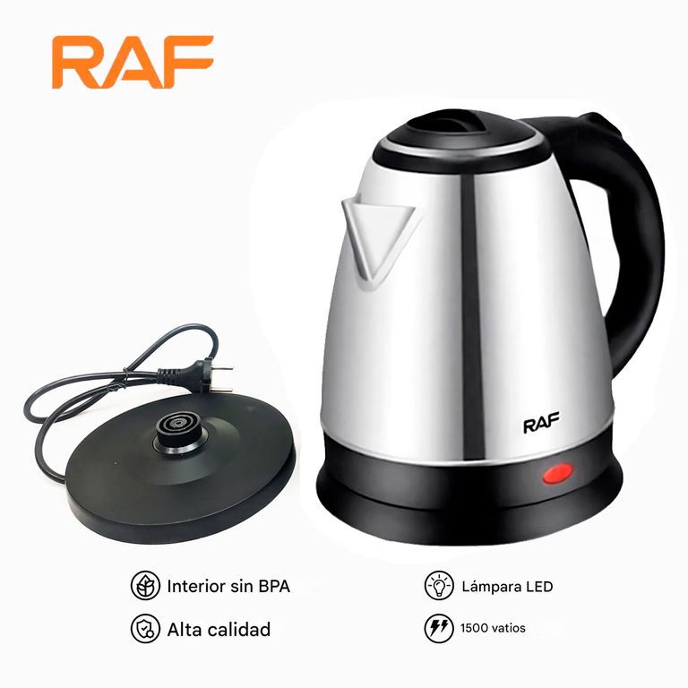 Raf R.7915 Hervidor Eléctrico Acero Inoxidable 2.3 L 1500w