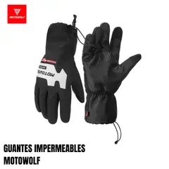 MOTOWOLF - GUANTES IMPERMEABLES MOTO