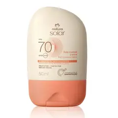 NATURA - Protector Solar FPS 70 Piel normal a Seca - 50 ml Solar