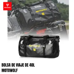 MOTOWOLF - BOLSO DE VIAJE IMPERMEABLE MALETIN