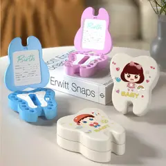 GENERICO - Caja Organizadora Porta Dientes de Bebé Niño
