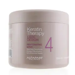Alfaparf Milano - Alfaparf Keratin Therapy - Lisse Design Rehydrating finishing Mask 500 ml