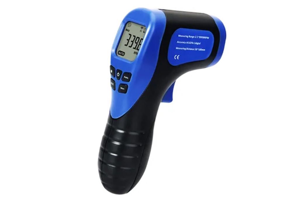 Tacometro Láser Digital Medidor De Velocidad Sin Contacto Rpm