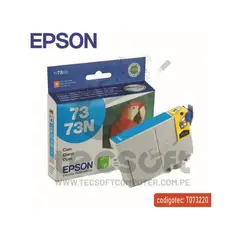 GENERICO - Cartucho Original Epson 73N Cyan