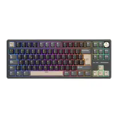 ROYAL KLUDGE - Teclado Mecánico Español RK R87PRO- phantom Creamy Switch