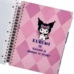 GENERICO - Cuaderno Anillado A4 Kuromi