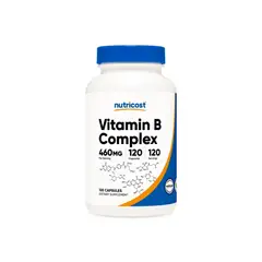 NUTRICOST - Complejo B Vitamin B Complex 120 Capsulas